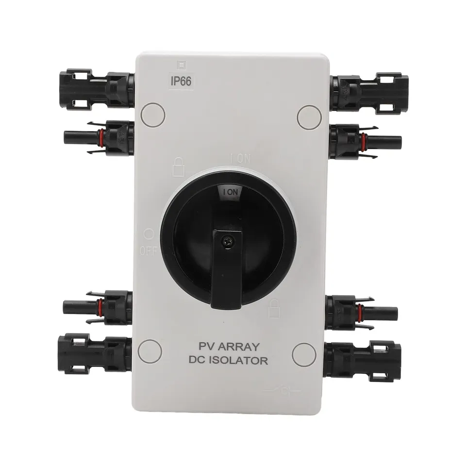 Saluaqui Sezionatore Solare 1000V 32A Isolatore IP66 Fotovoltaico