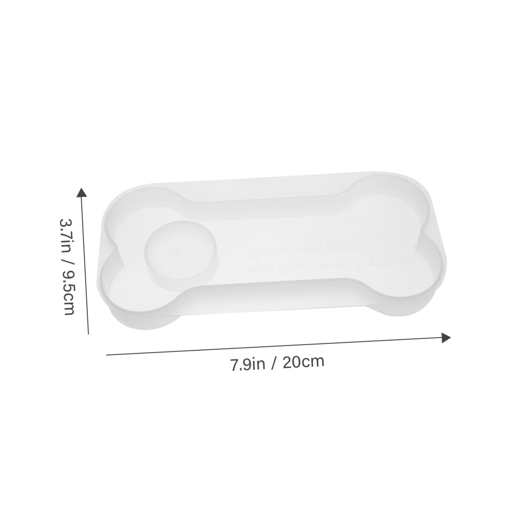 DOITOOL Stampo Silicone a Osso Lapide Animali 1 pz Viola