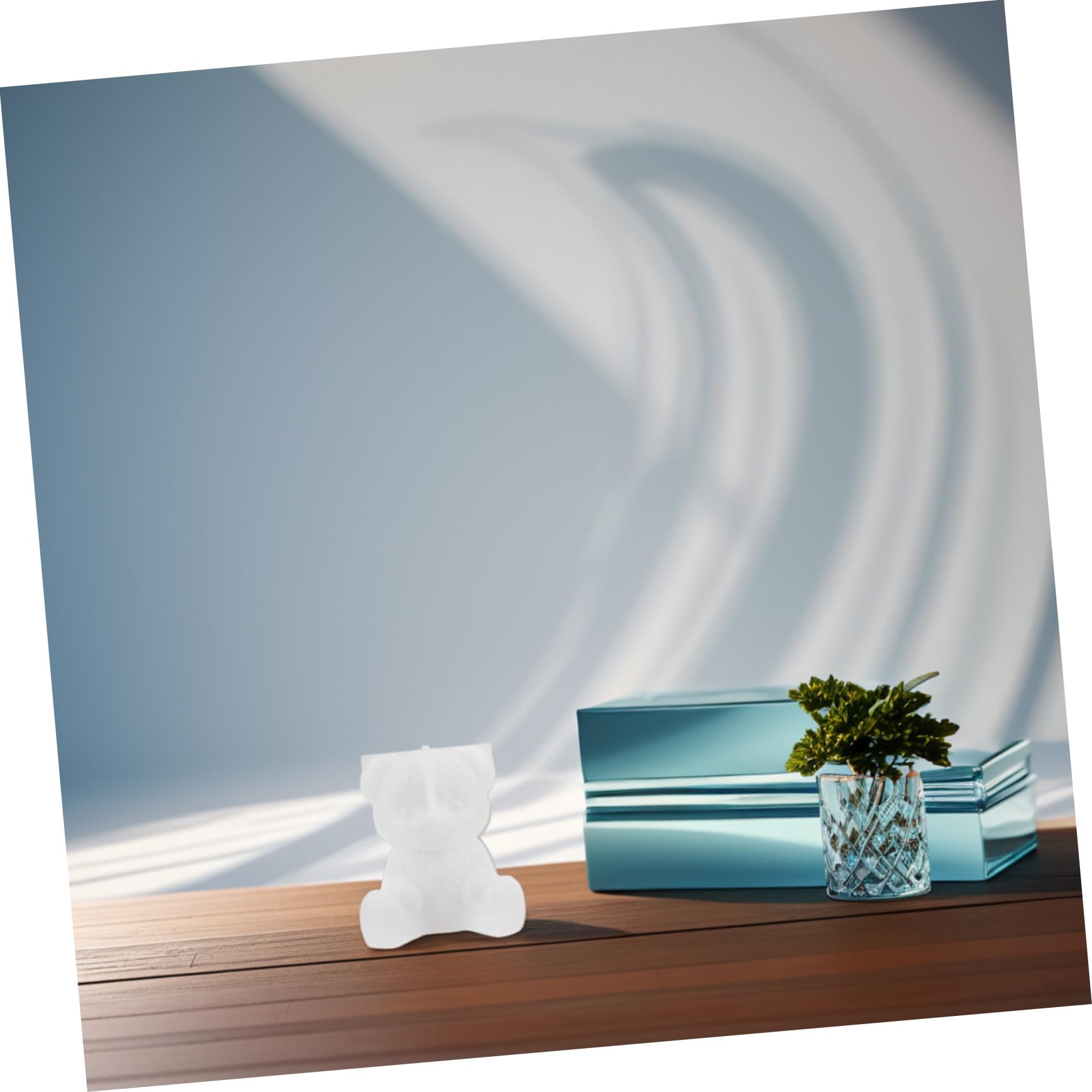 Doitool stampo silicone orso 3D cioccolato 7,4x6,5 cm