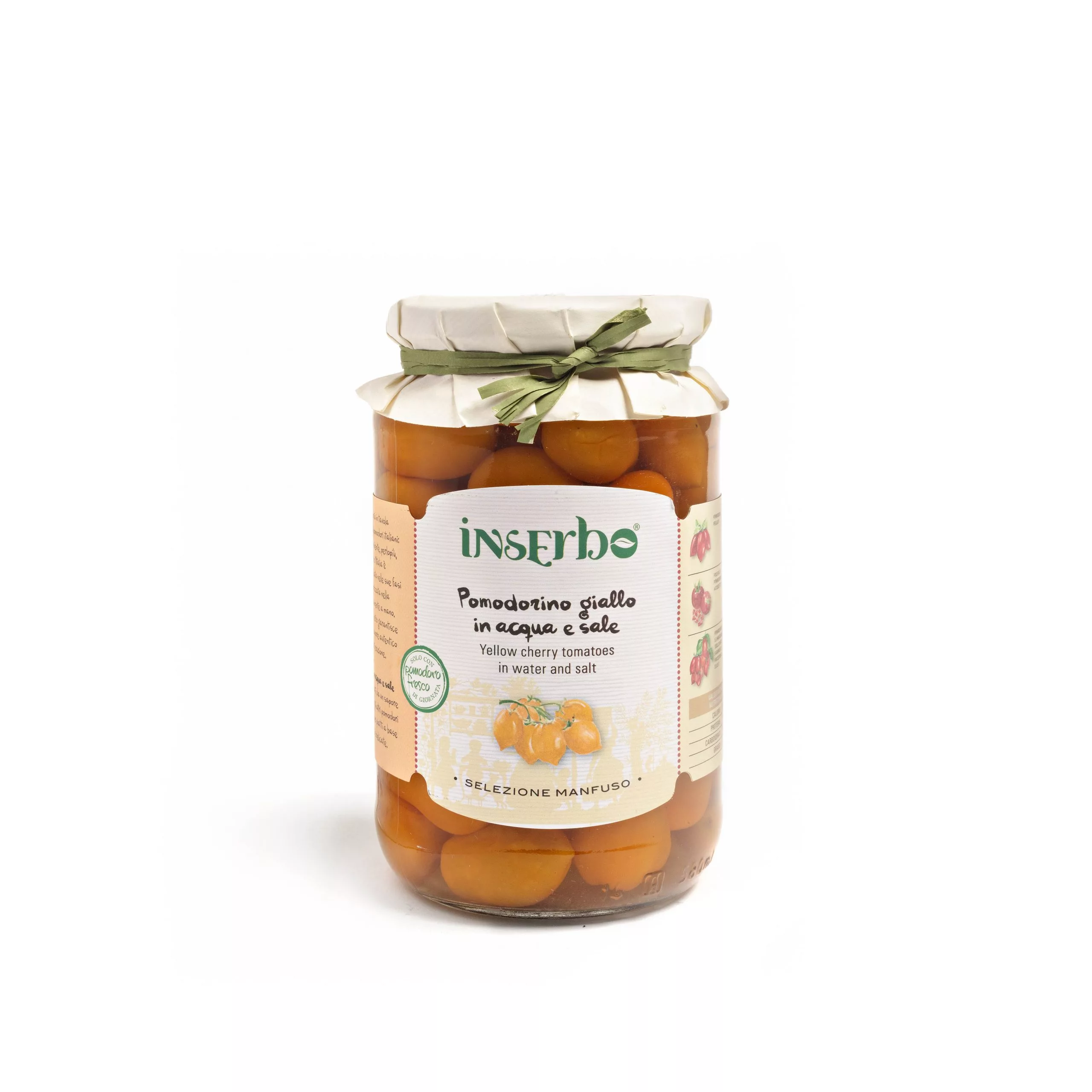 Ercoli Pomodorino giallo conserva 520 g meno acido
