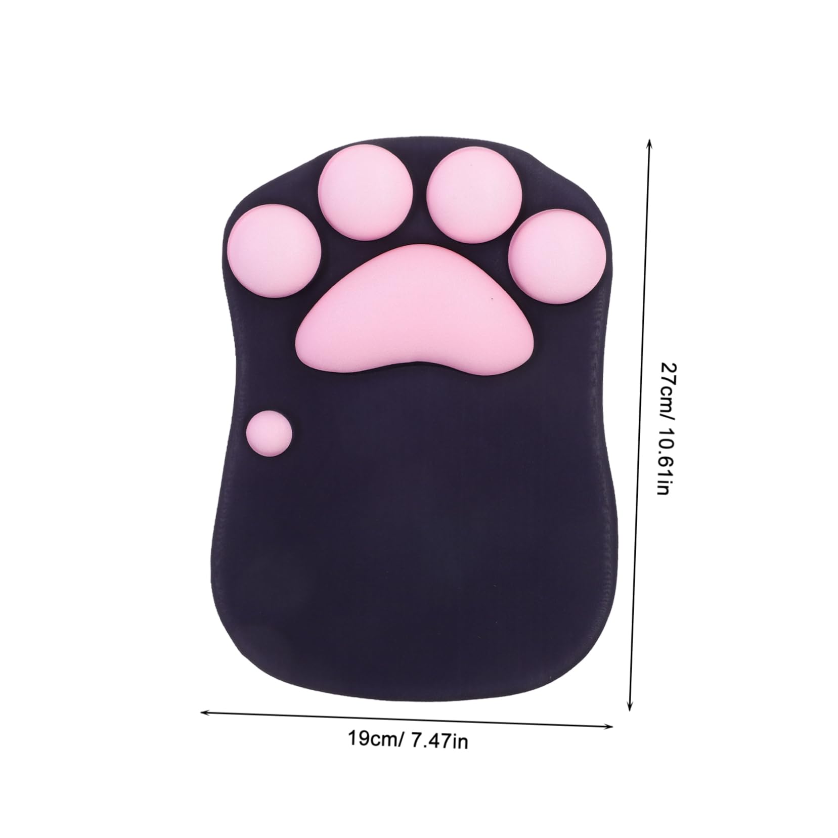 DOITOOL Tappetino Mouse Zampa Gatto Kawaii con Poggiapolsi