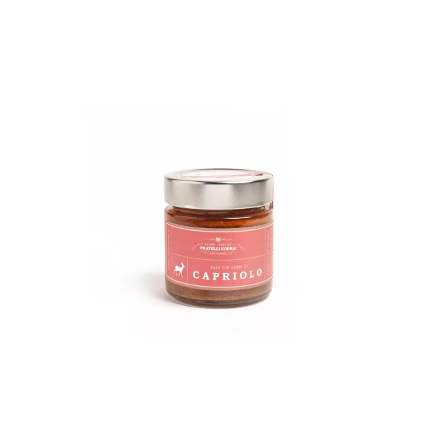 Fratelli Corrà ragù di capriolo 230 g naturale