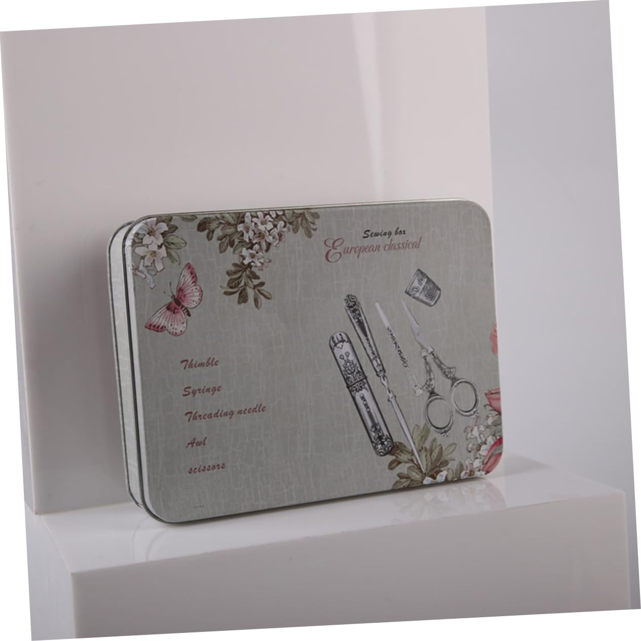 DOITOOL forbici da ricamo acciaio inox 5 pezzi argento