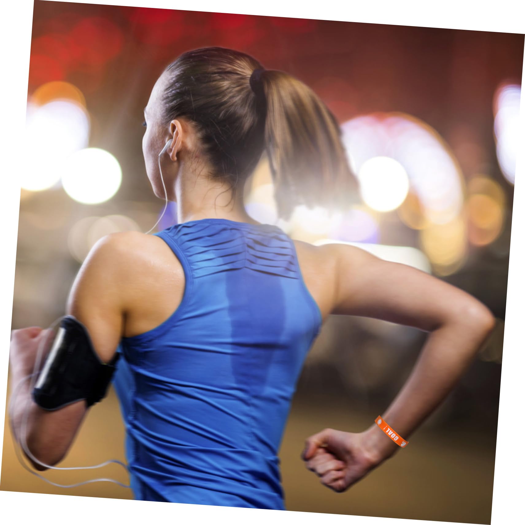 DOITOOL 30 braccialetti silicone sportivi multicolore resistenti