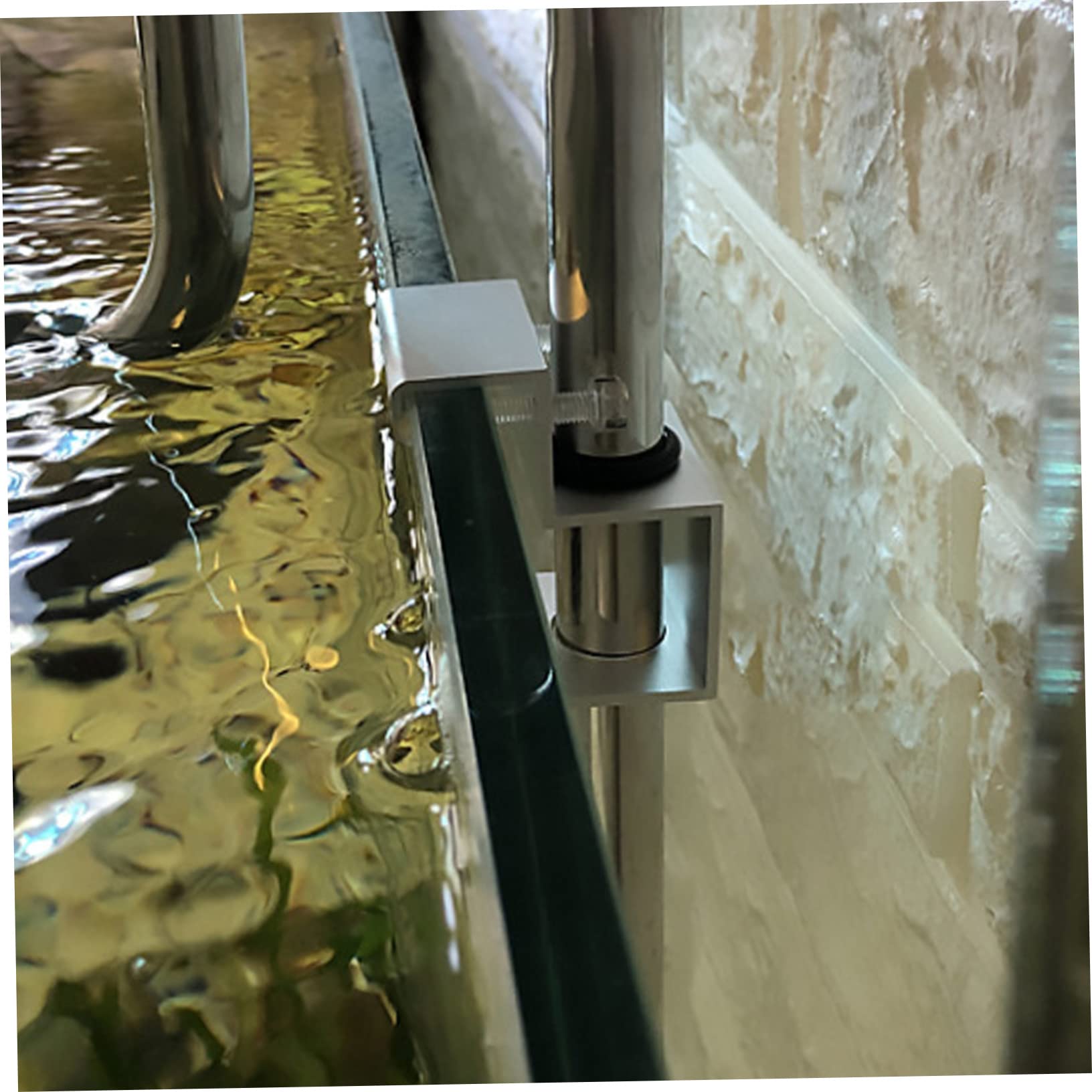 DOITOOL clip fissaggio tubo acquario acciaio inox 6x5x4 cm