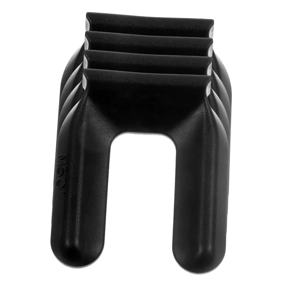DOITOOL Fermaruote Sedia Antiscivolo Neri 4 Pezzi Plastica