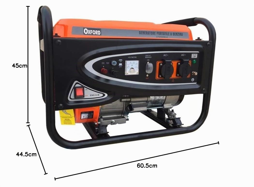 GrecoShop LT2500N-4 Gruppo Elettrogeno 2800W 230V