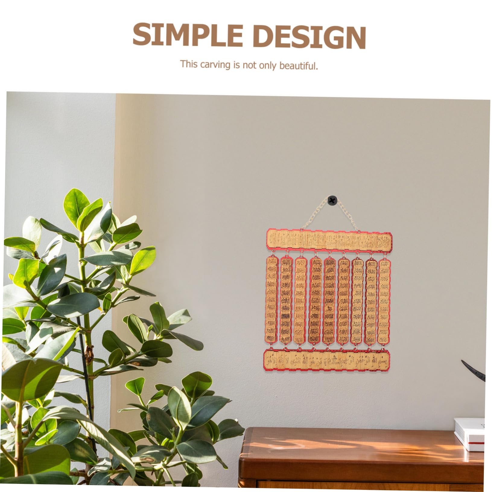 DOITOOL decorazione parete legno metallo stile arabo