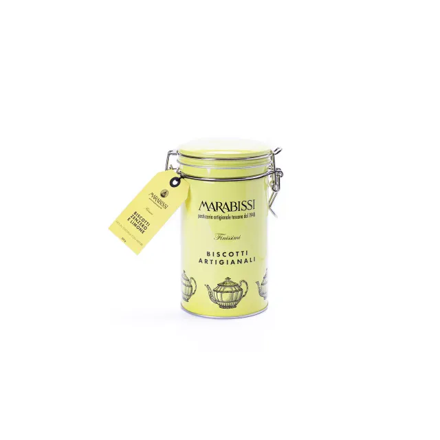 Marabissi biscotti zenzero e limone latta 200 g