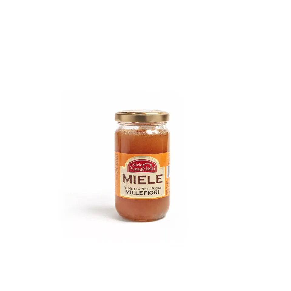 Vangelisti Miele Millefiori Italiano 250 gr Delicato