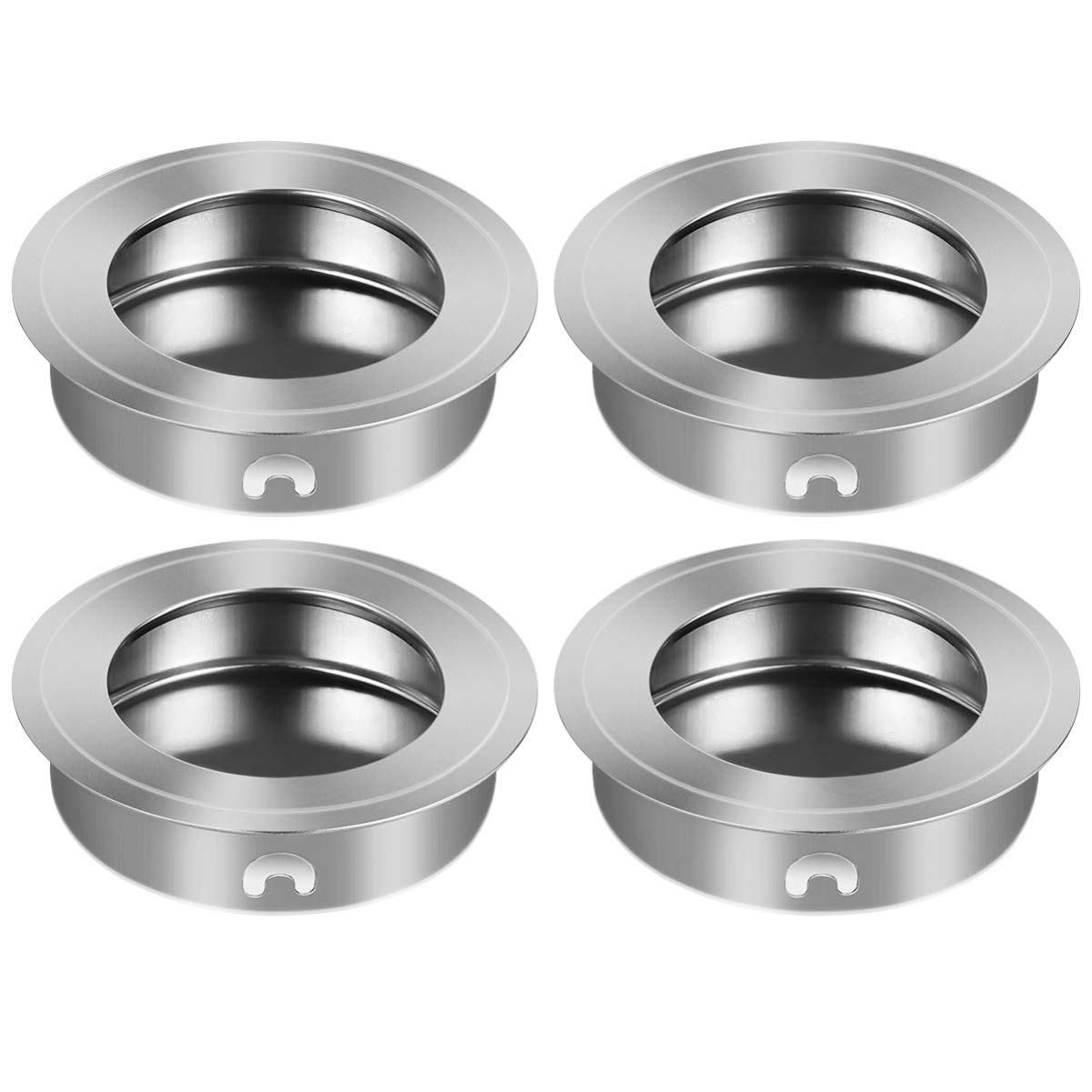 DOITOOL Maniglia a Incasso Rotonda 35mm in Acciaio Inox Porta Scorrevole