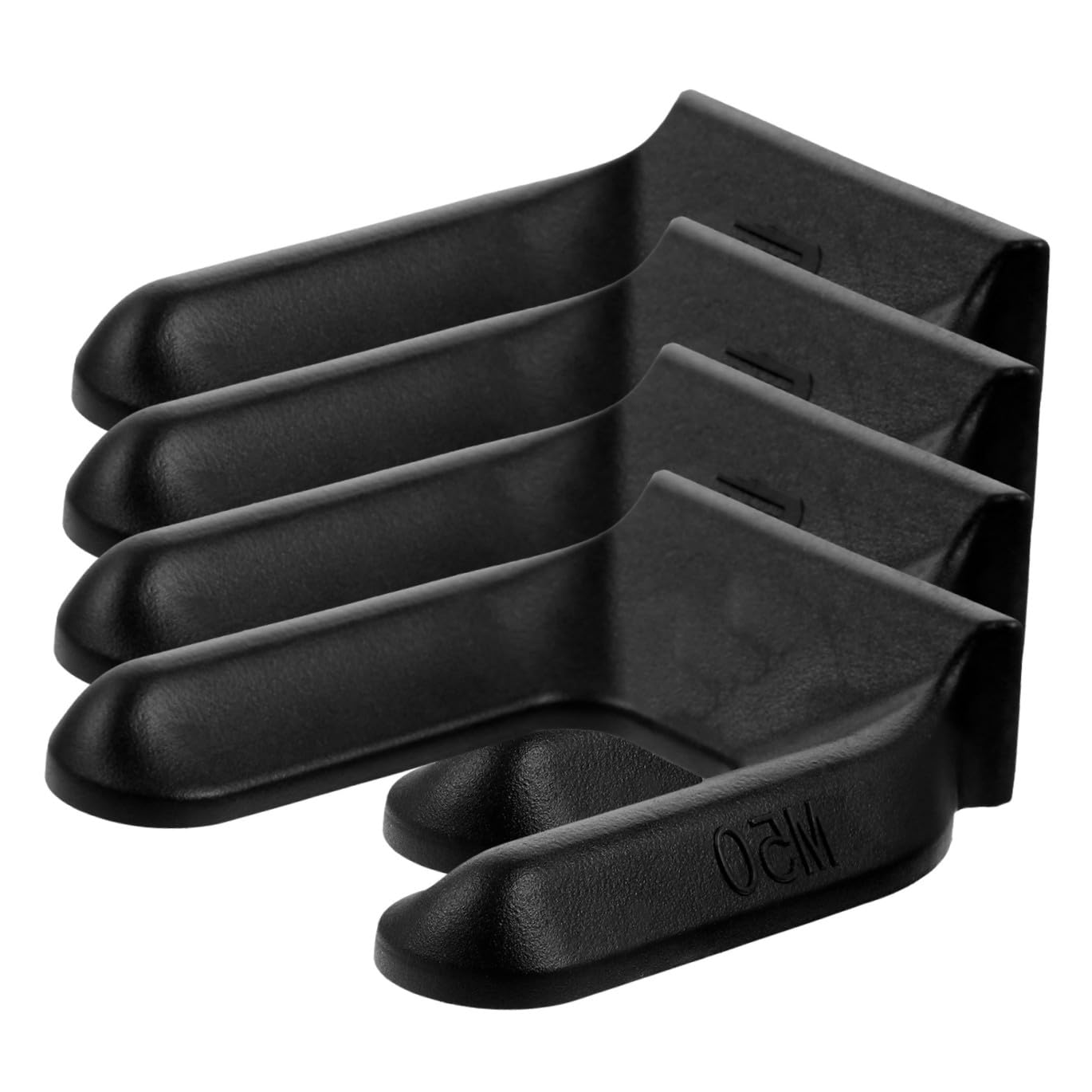 DOITOOL Fermaruote Sedia Antiscivolo Neri 4 Pezzi Plastica