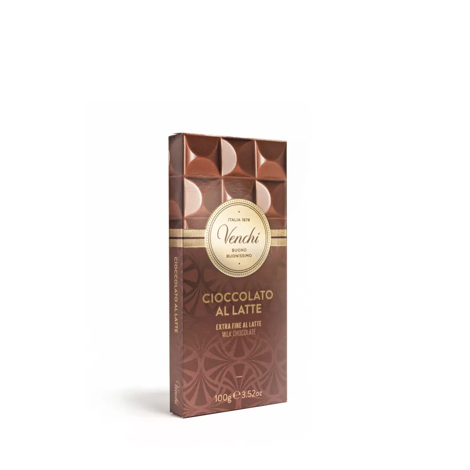 Venchi Tavoletta al Latte Extra Fine 100 g Senza Glutine