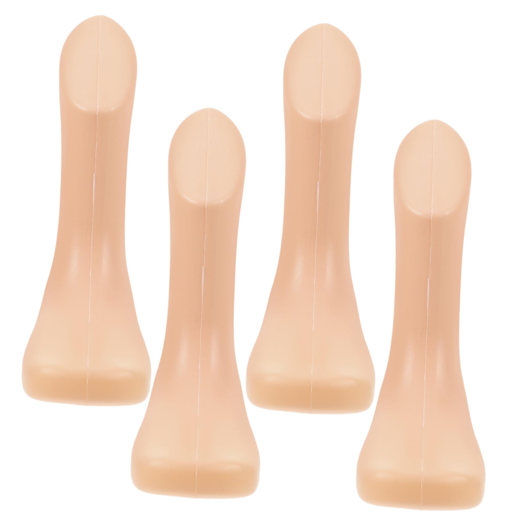 DOITOOL Piedi Manichino Espositore Calzini Plastica 4 Pezzi 11 cm