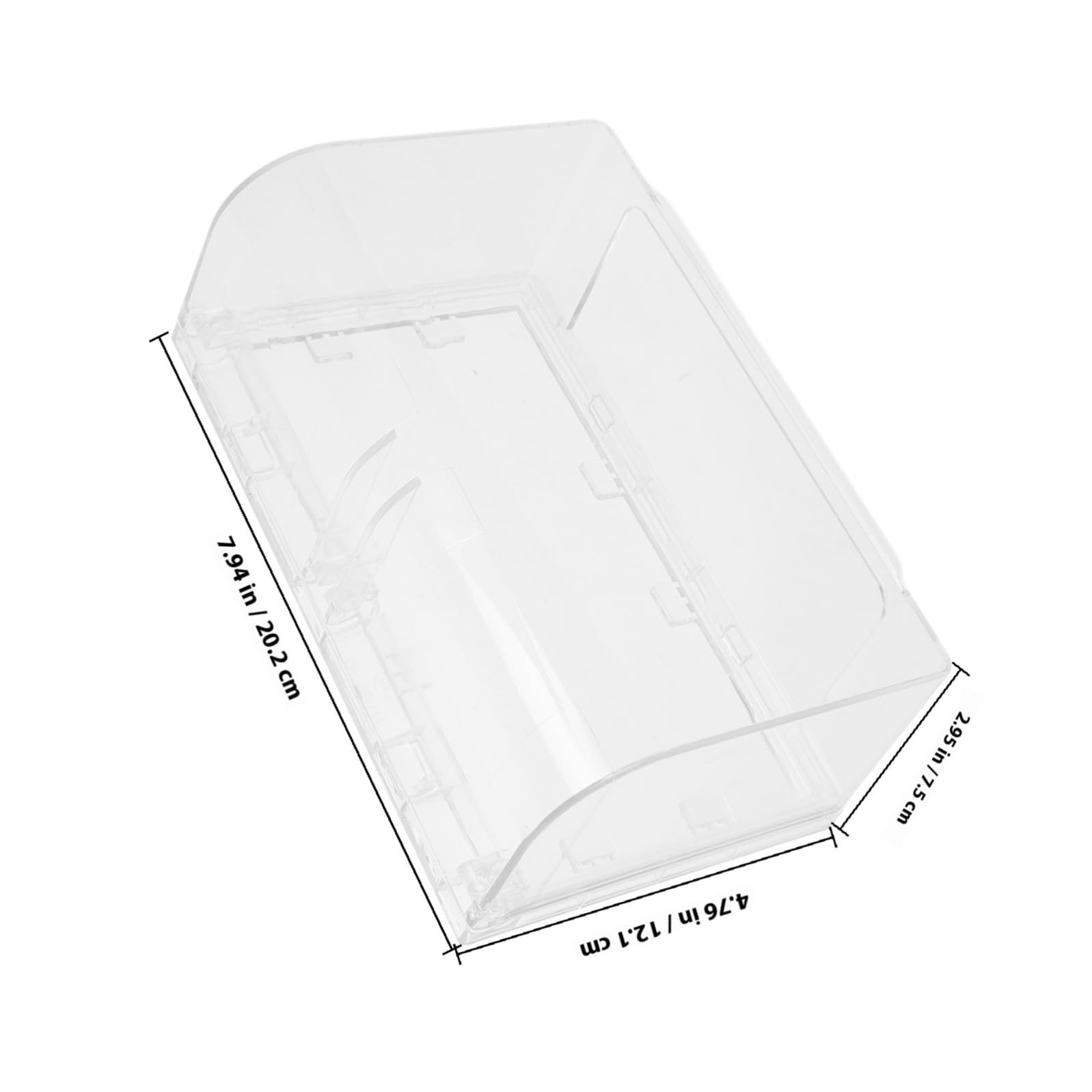 DOITOOL Copertura Presa Impermeabile 20,2x12,1 cm Trasparente