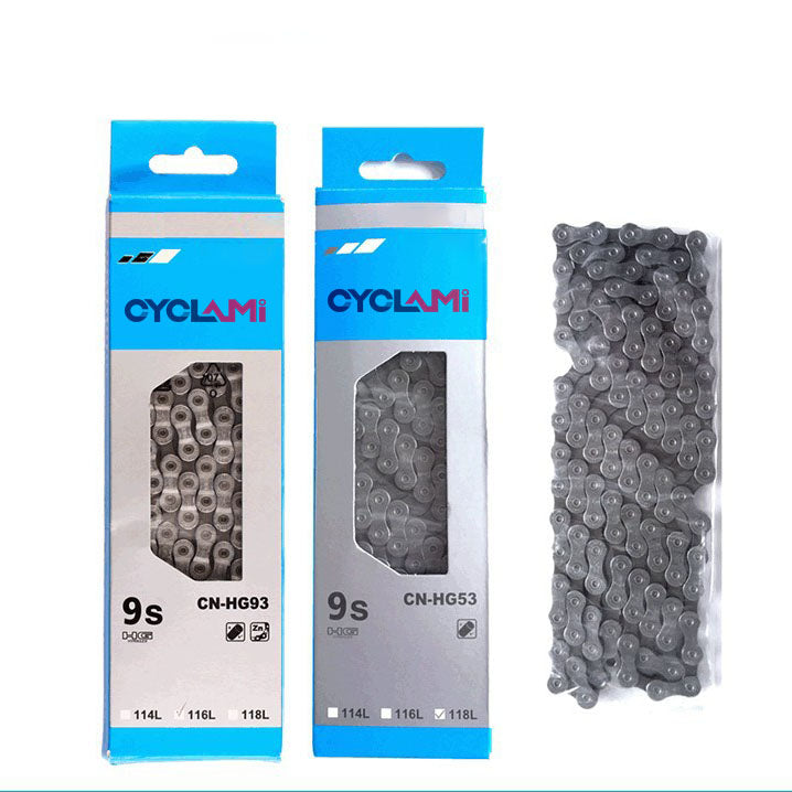 Yexati Cyclami catena bici 8 9 velocità acciaio