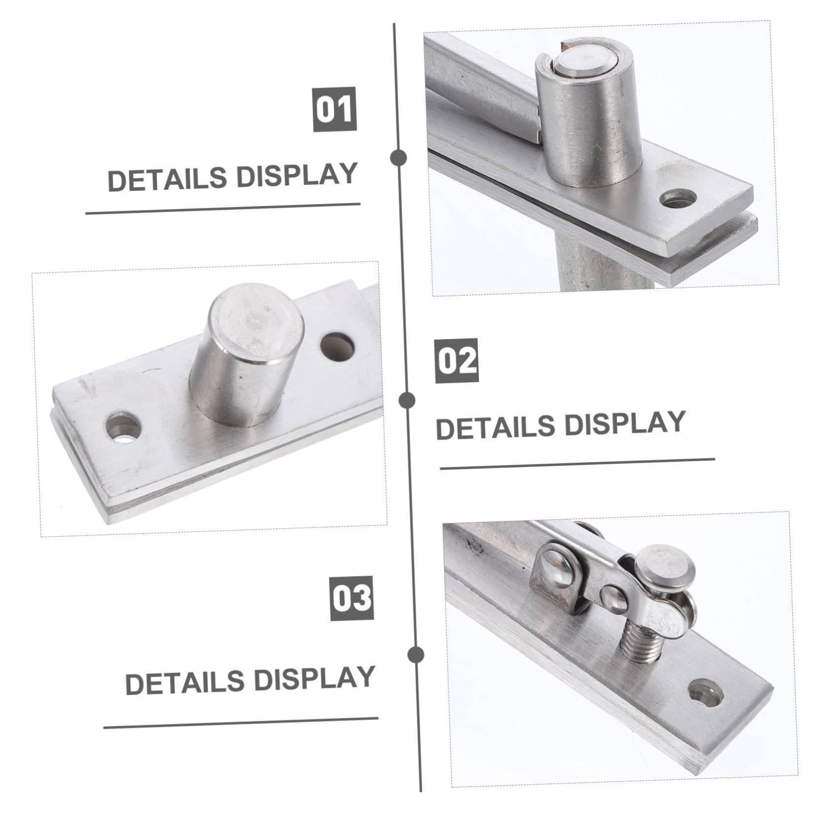 DOITOOL Cerniera Pivotante Acciaio Inox per Porte Legno