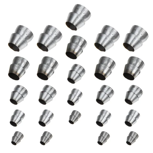 DOITOOL Cunei Sicurezza Rotondi Ferro 25 Pezzi 8-16 mm