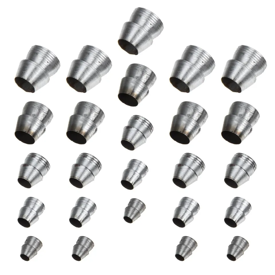 DOITOOL Cunei Sicurezza Rotondi Ferro 25 Pezzi 8-16 mm