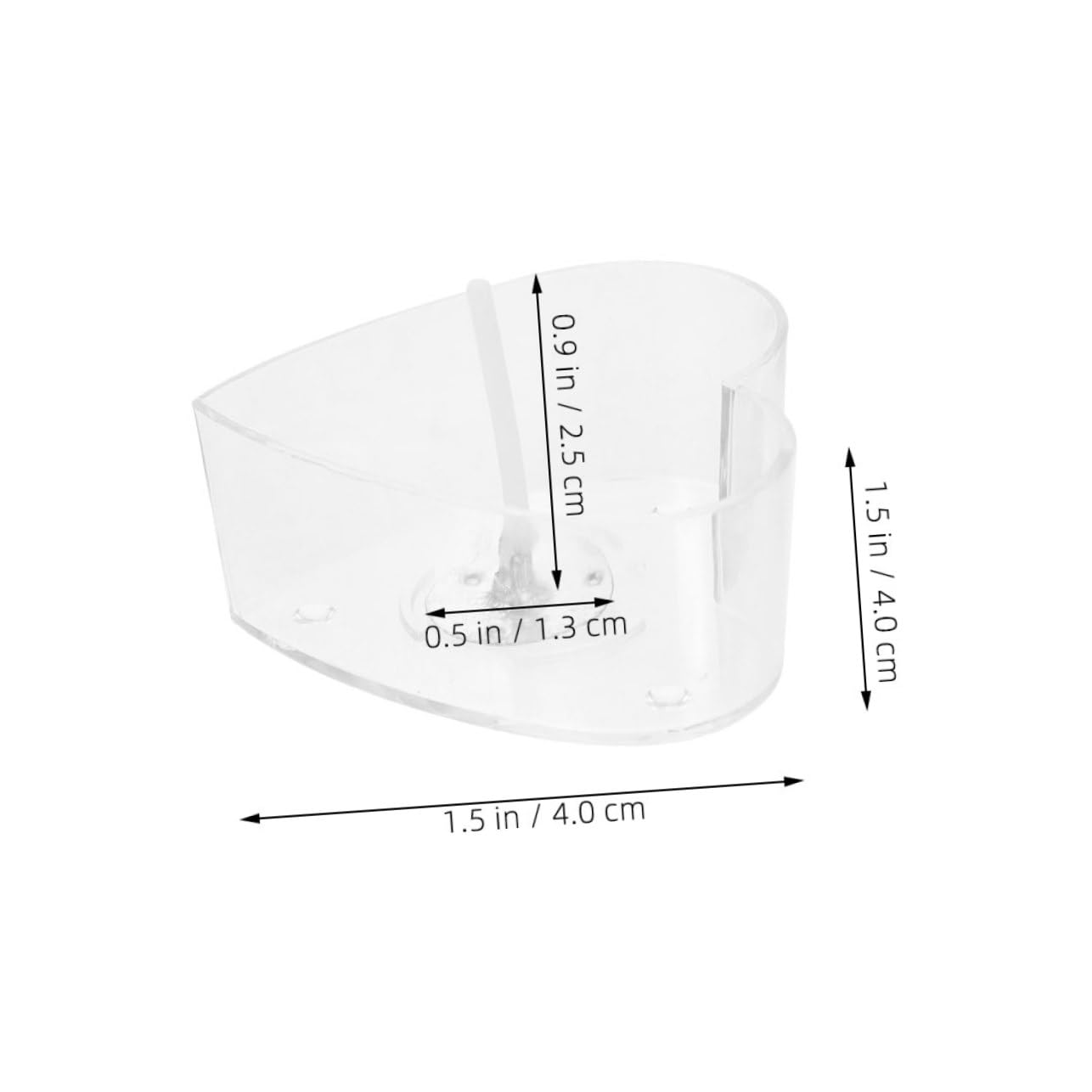 DOITOOL Portacandele Cuore Alluminio 10 Pezzi Tealight