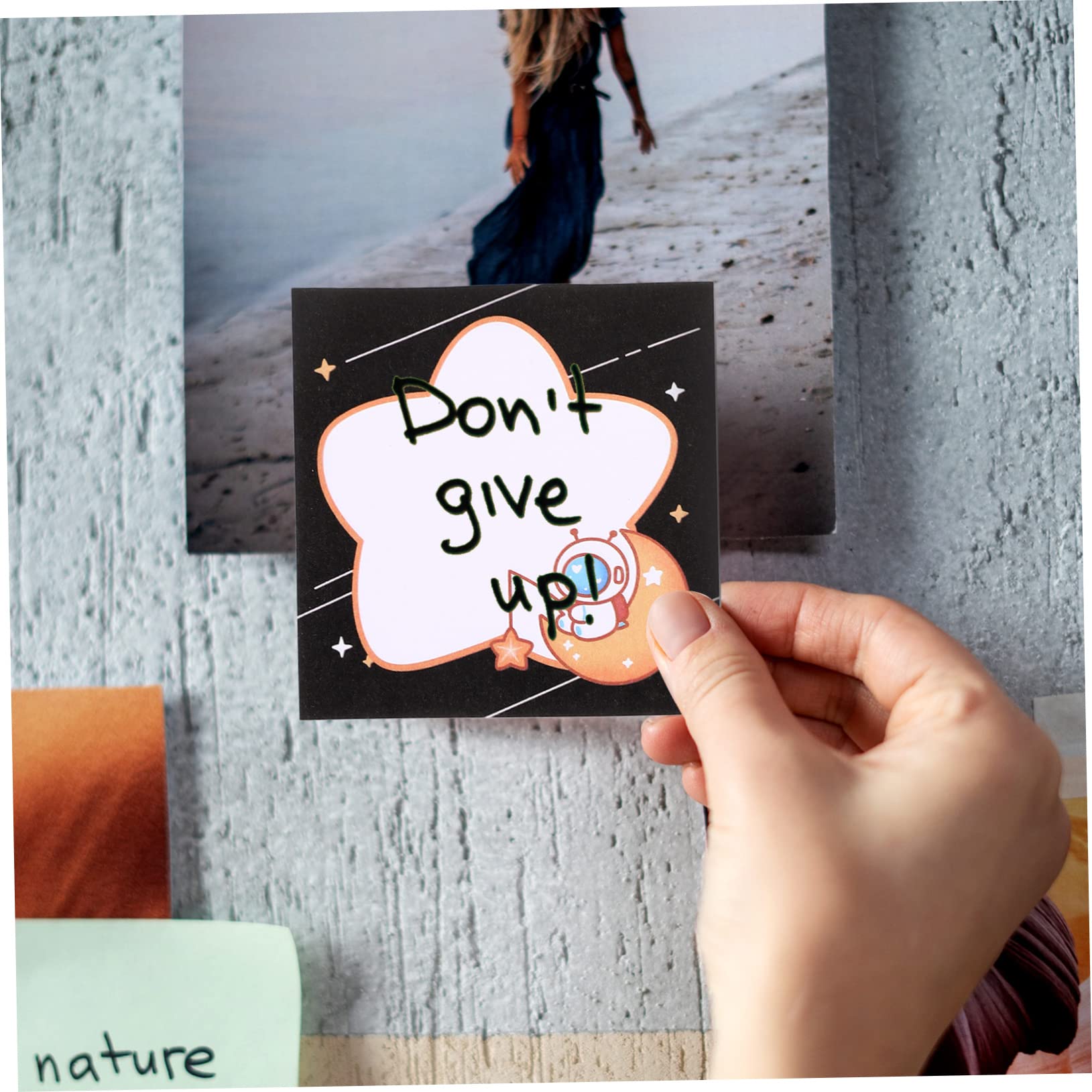 DOITOOL Blocchi Memo Autoadesivi 12 Pezzi 50 Fogli 8x8 cm