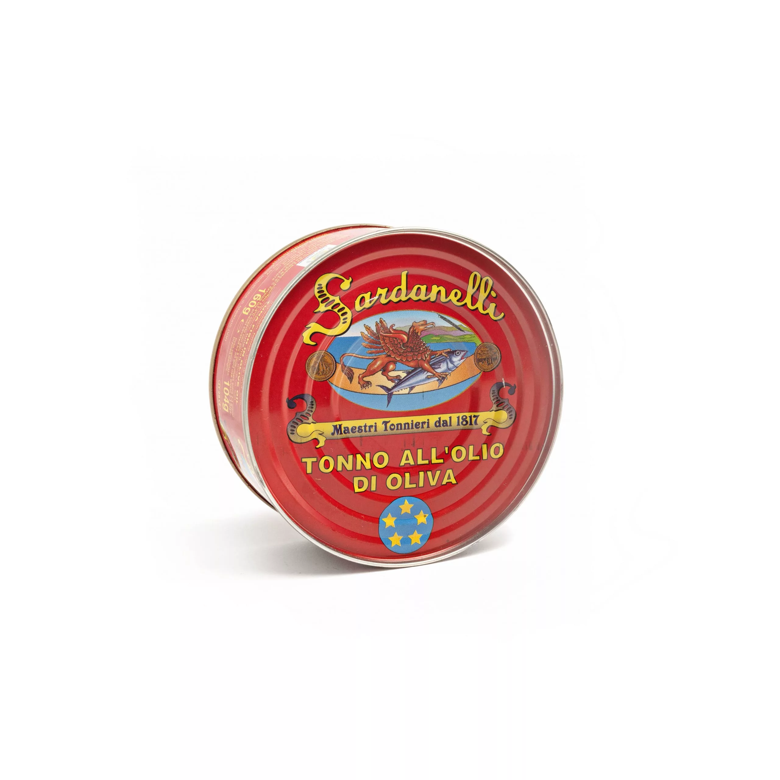 Intertonno Cinque Stelle tonno scatola 160 g pinna gialla