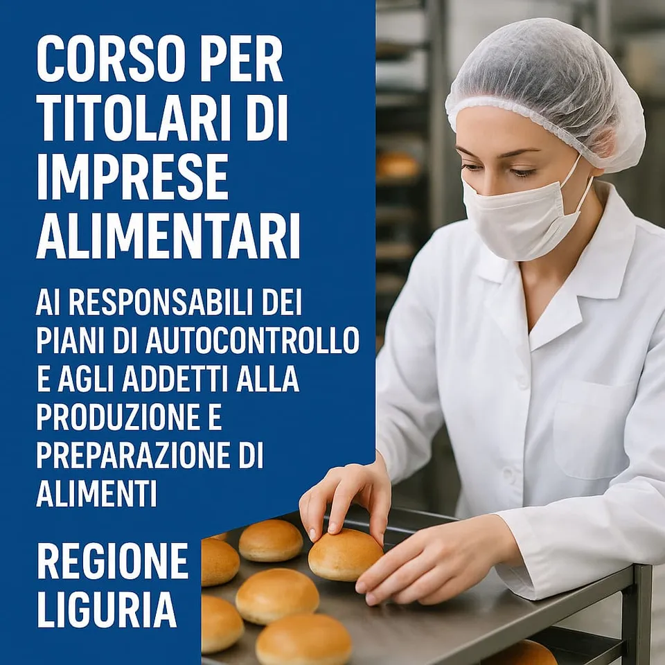 Adifer Corso titolari imprese alimentari Regione Liguria corso HACCP autocontrollo