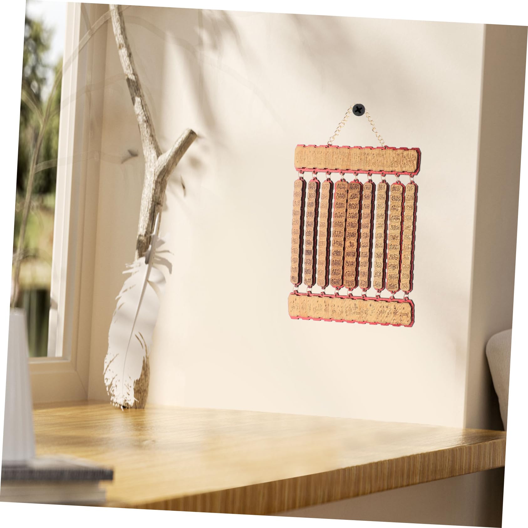 DOITOOL decorazione parete legno metallo stile arabo