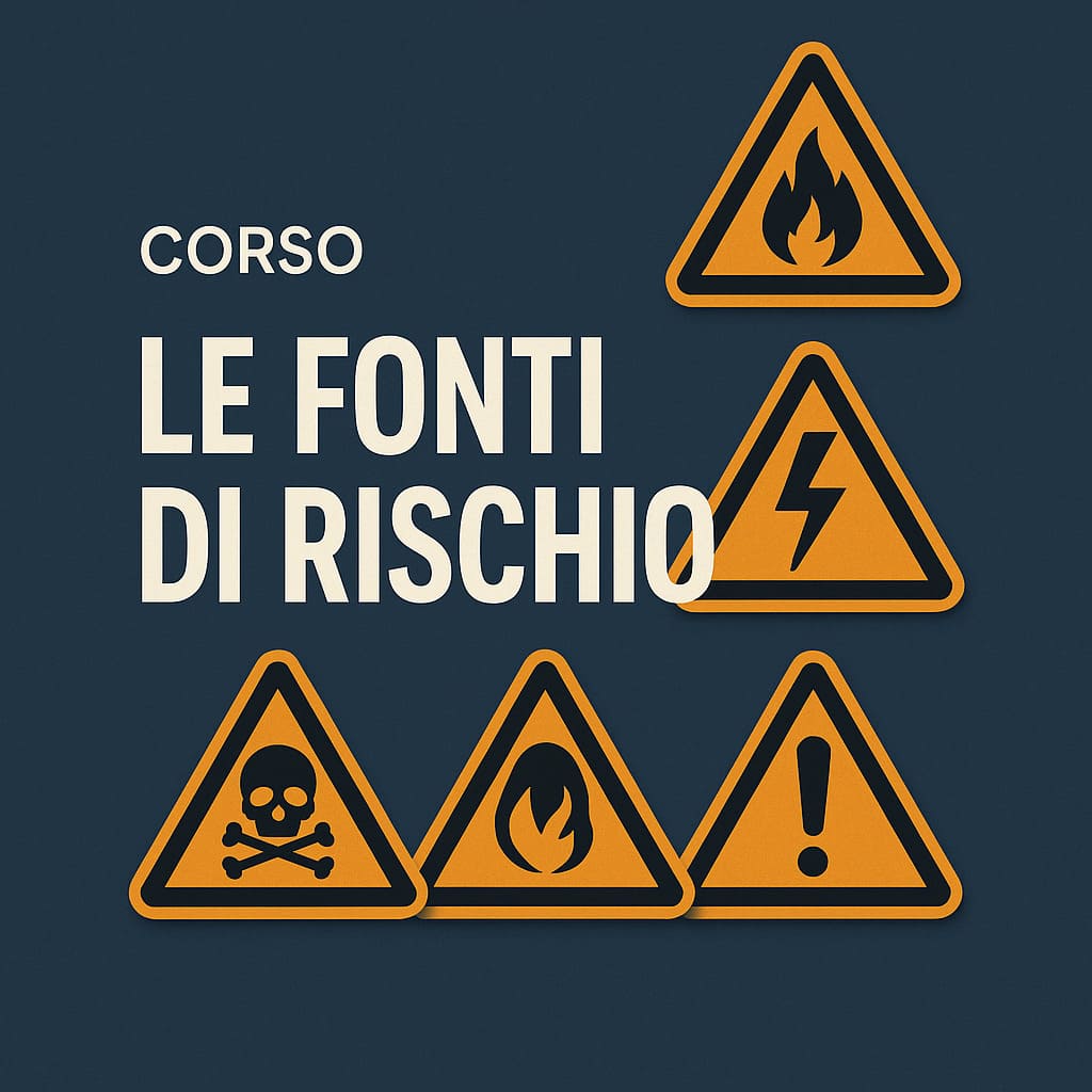 Adifer Le Fonti di Rischio corso online rischi specifici