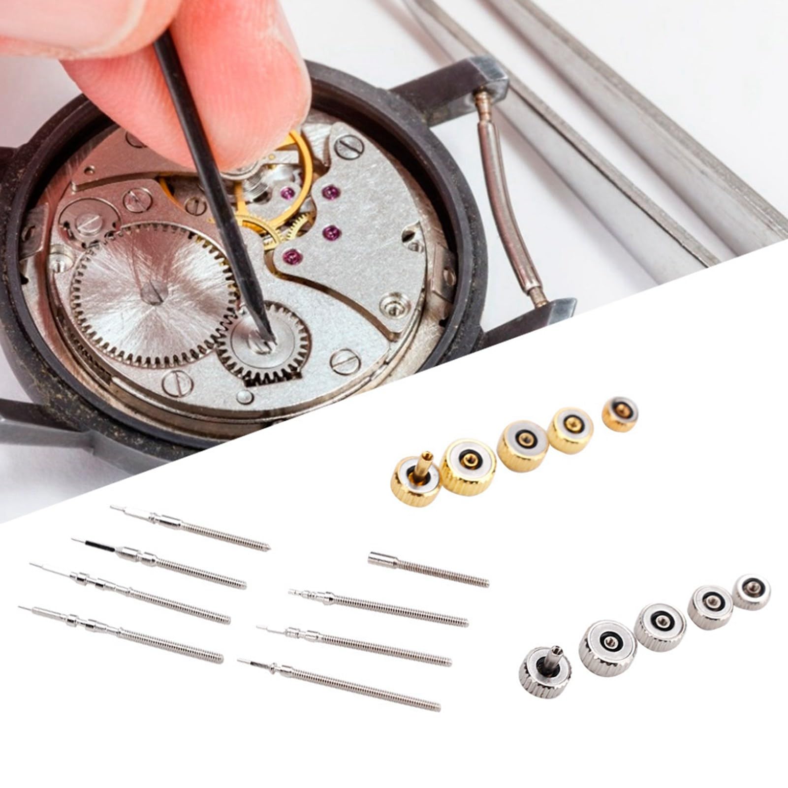 Saluaqui 2813 steli ricambio orologio assortiti kit