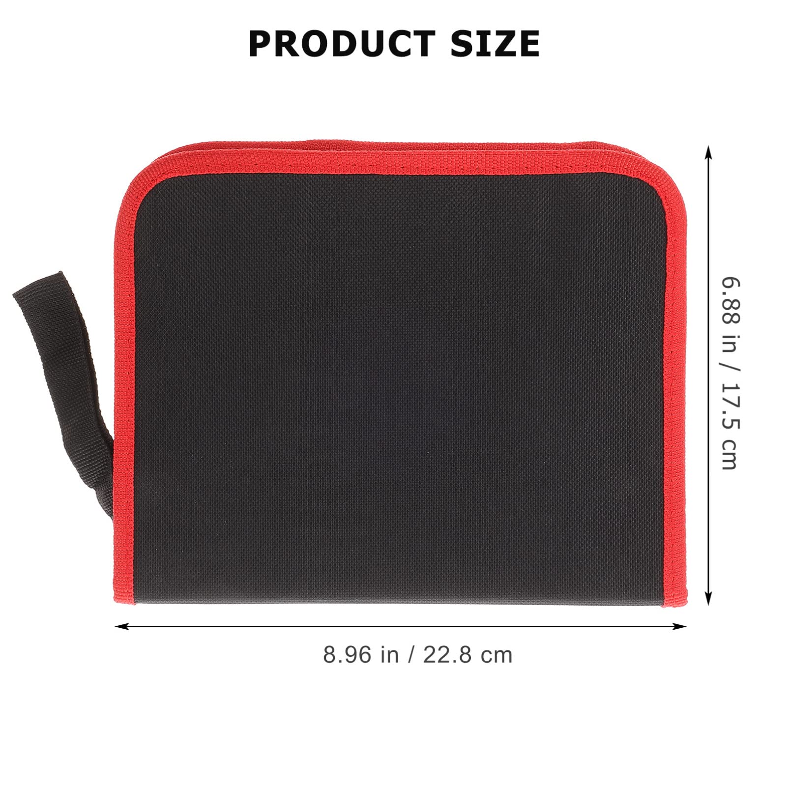 DOITOOL astuccio punte trapano Oxford 55 posti con cerniera