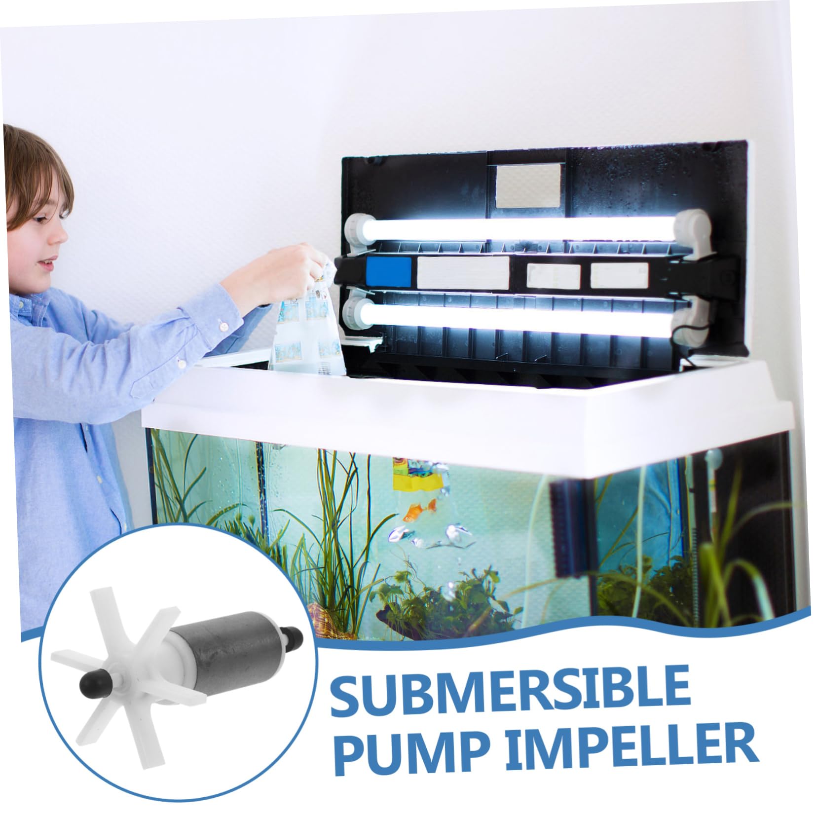 DOITOOL girante ricambio pompa sommersa 75W 90 mm