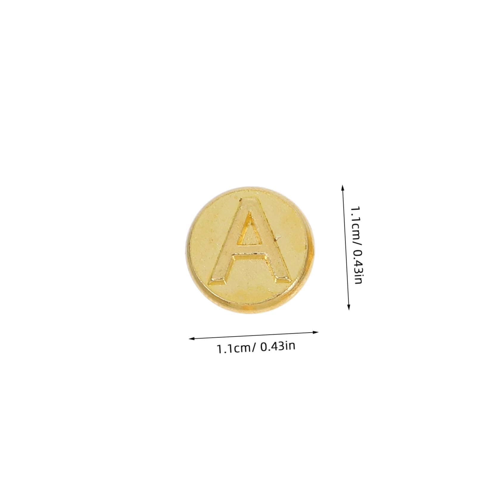DOITOOL Set Punte Pirografia 56 Pezzi Lettere Numeri Ottone