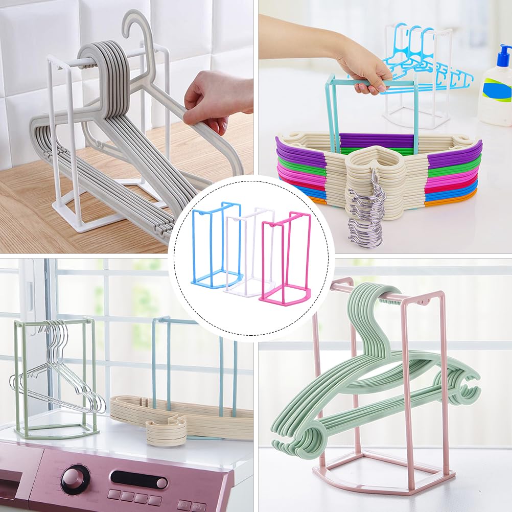 Doitool organizer grucce appendiabiti plastica 3 pezzi
