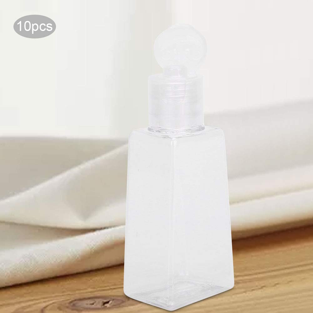 Saluaqui Flaconi Viaggio 30 ml Trasparenti 10 Pezzi Antigoccia