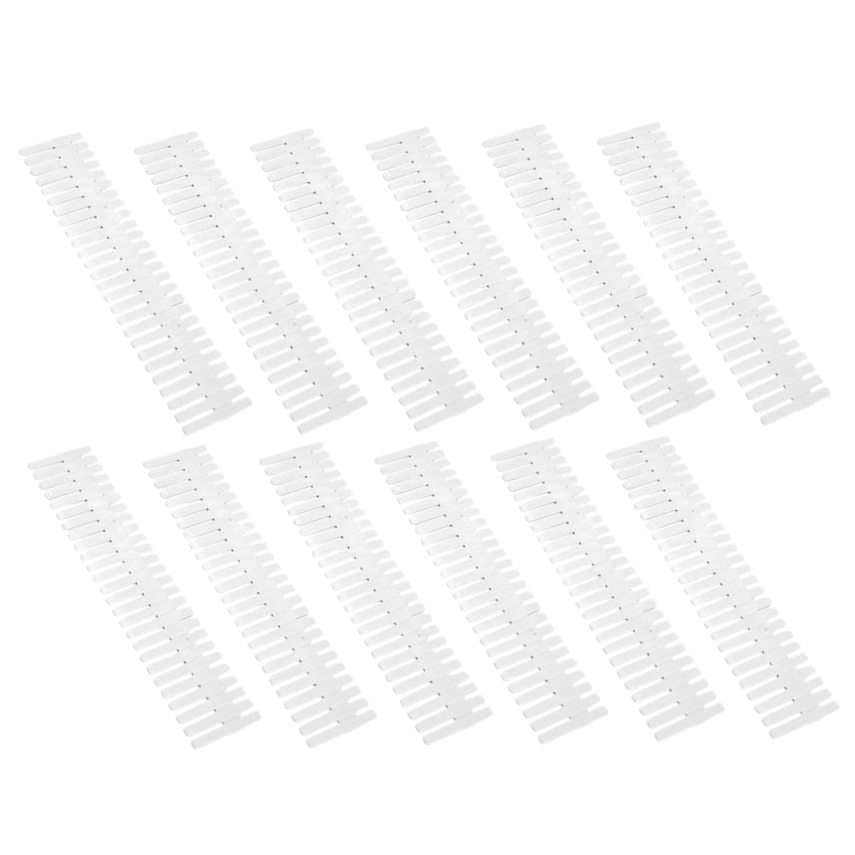 DOITOOL Divisori Cassetti Plastica Regolabili 12 Pezzi 45 cm
