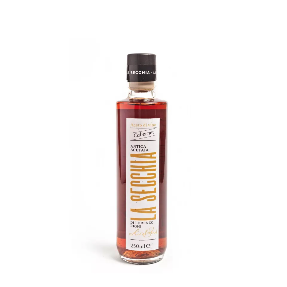 La Secchia Cabernet aceto di vino 250 ml invecchiato rovere