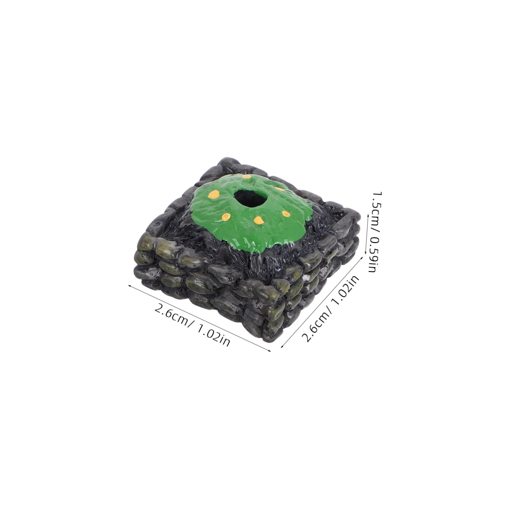 DOITOOL Basi Alberi Miniature Plastica 10 Pezzi 2,6 cm