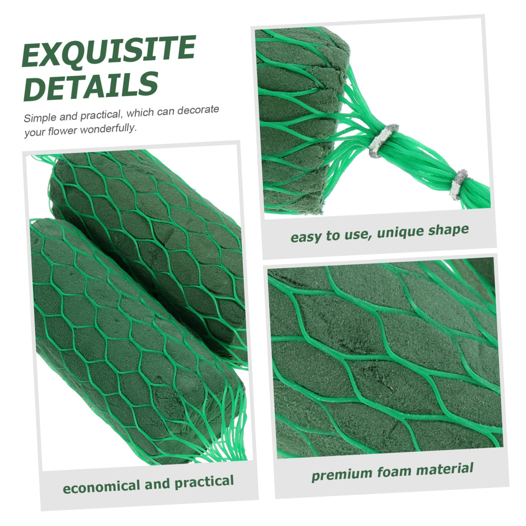 DOITOOL Spugna Floreale Salsiccia Verde 1 Sacchetto