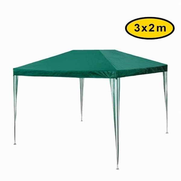 GrecoShop 5803 gazebo pieghevole impermeabile 3x2 m