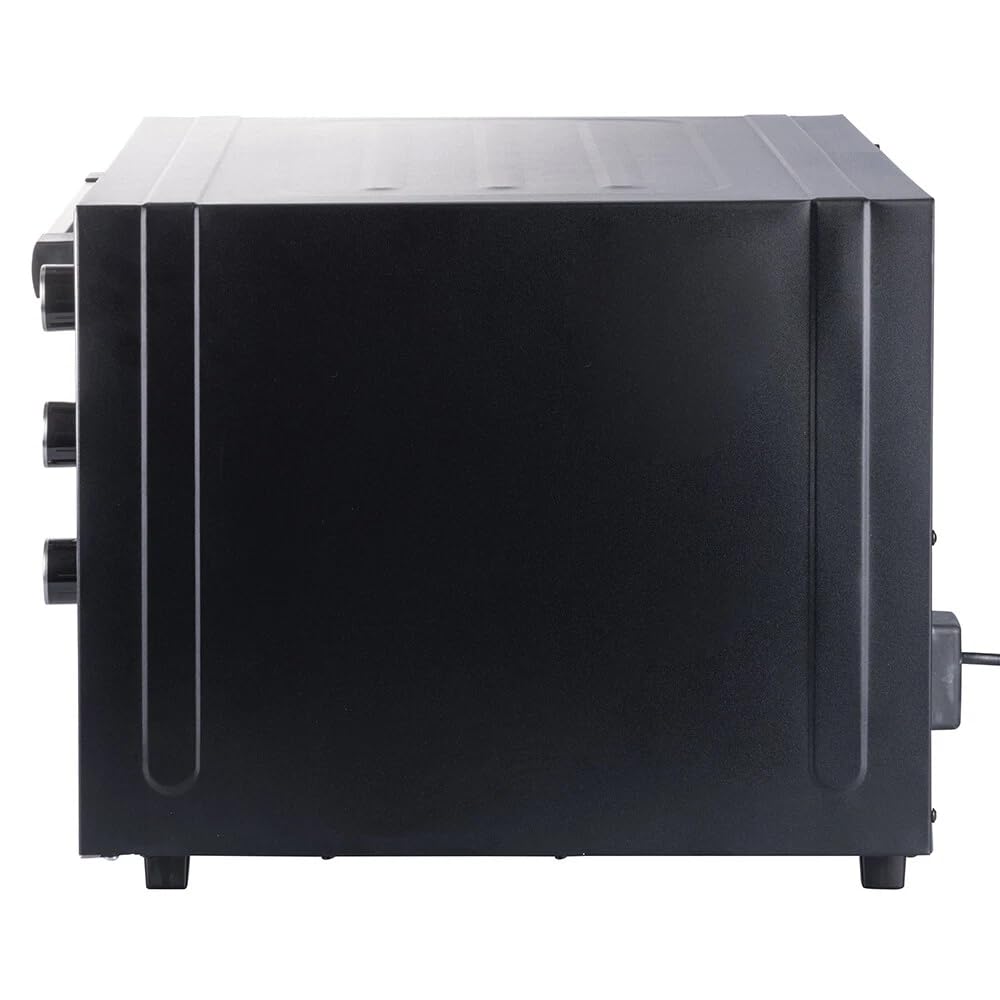 GrecoShop Forno Elettrico Ventilato 70L 2500W con Teglie e Griglia