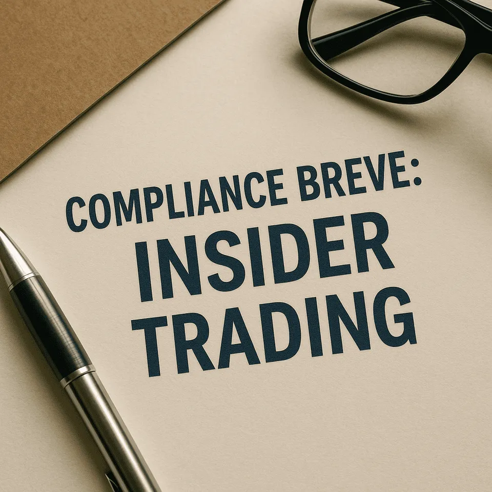 Adifer Insider Trading corso modello 231 breve