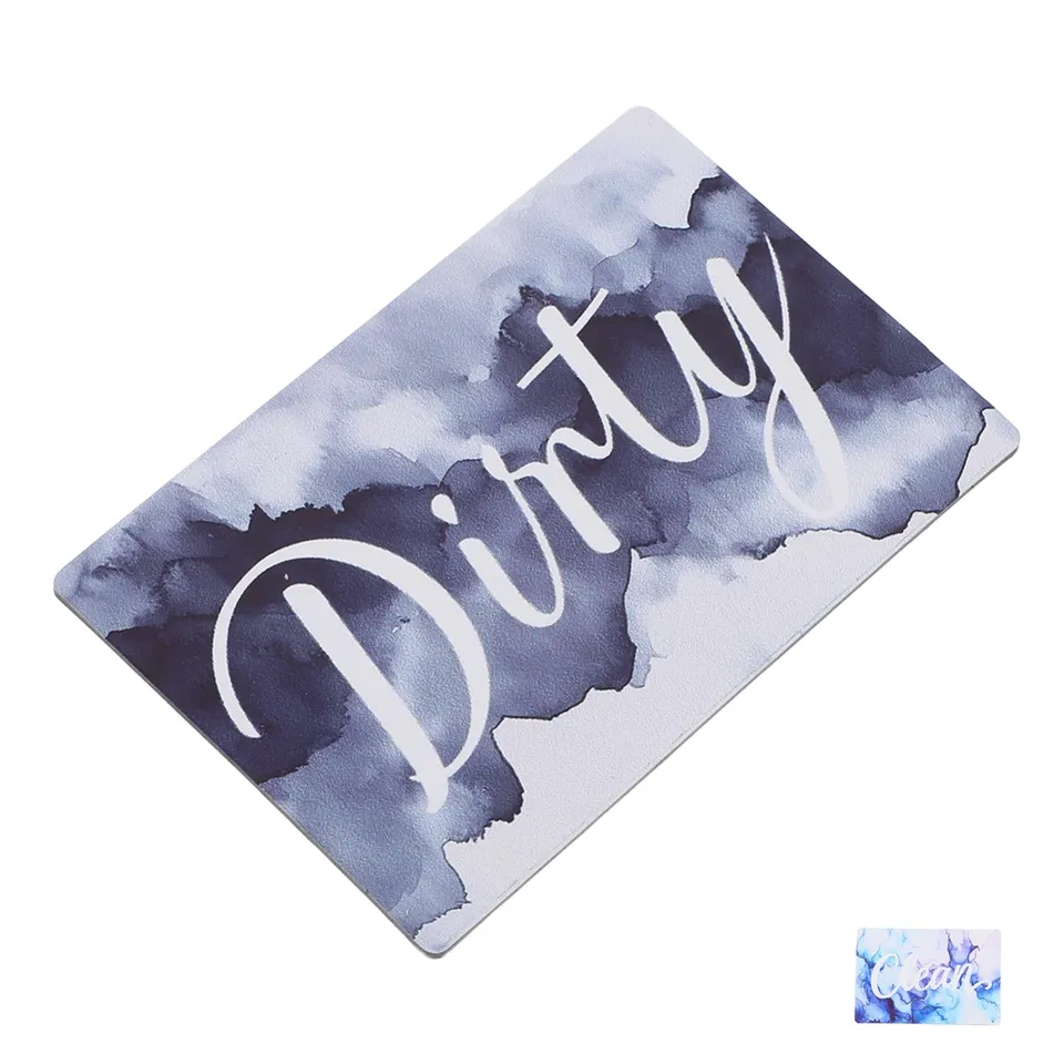 DOITOOL Magnete Lavastoviglie Pulito Sporco Blu PVC