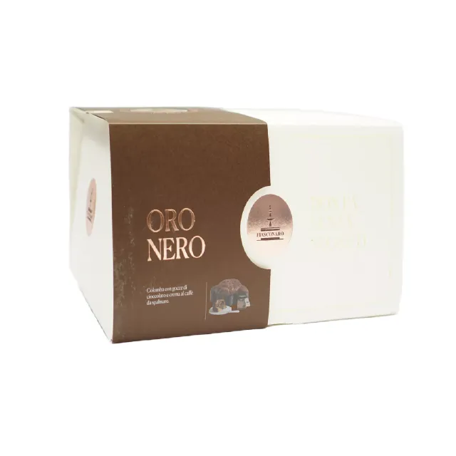 Fiasconaro Oro Nero colomba 1 kg con crema caffè
