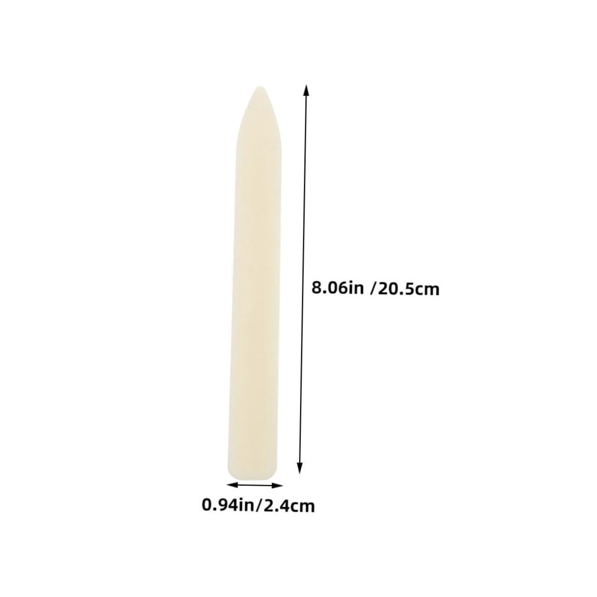 DOITOOL Piegacarta Plastica Origami 4 Pezzi 20,5 cm Beige