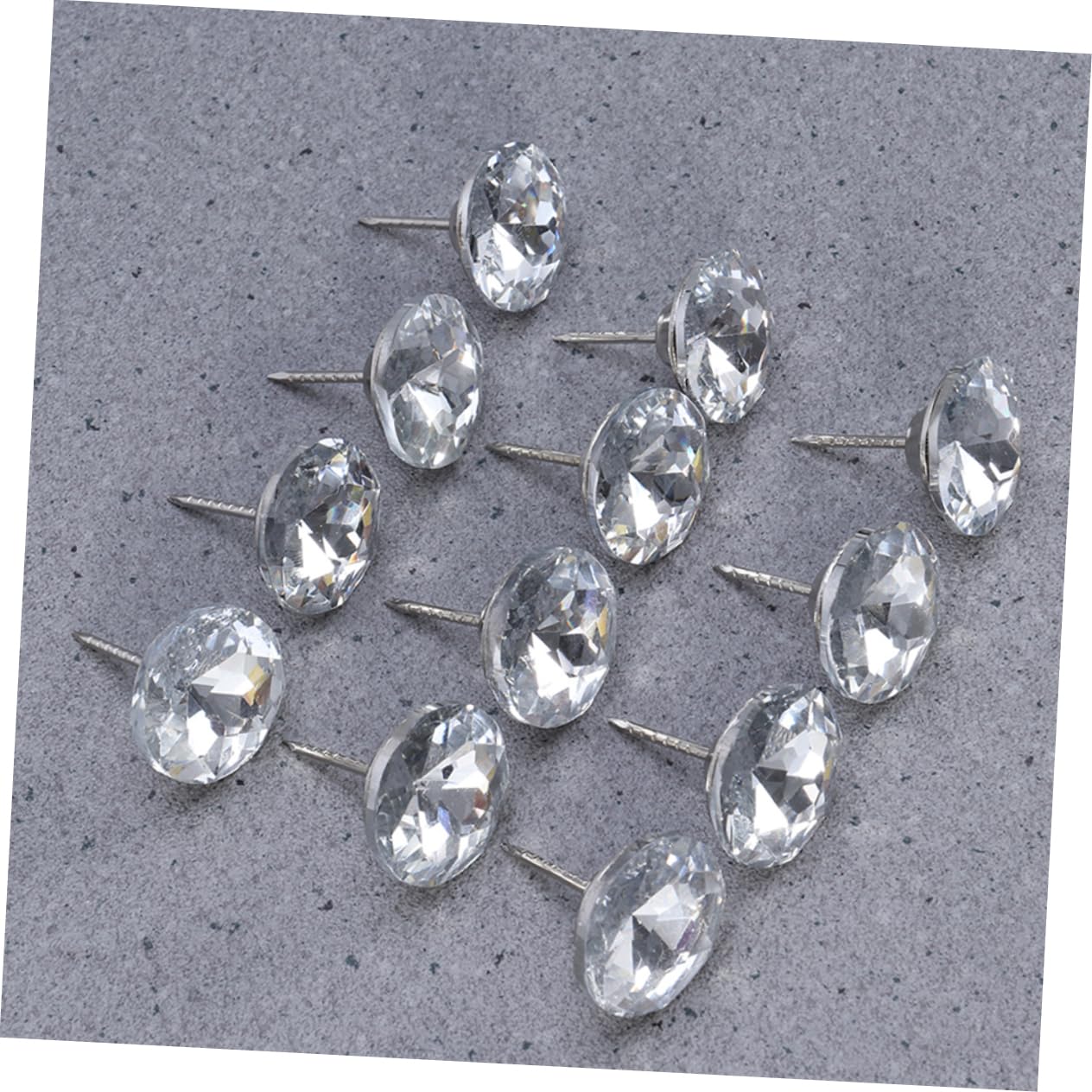 DOITOOL Bottoni tappezzeria cristallo 100 pezzi decorativi