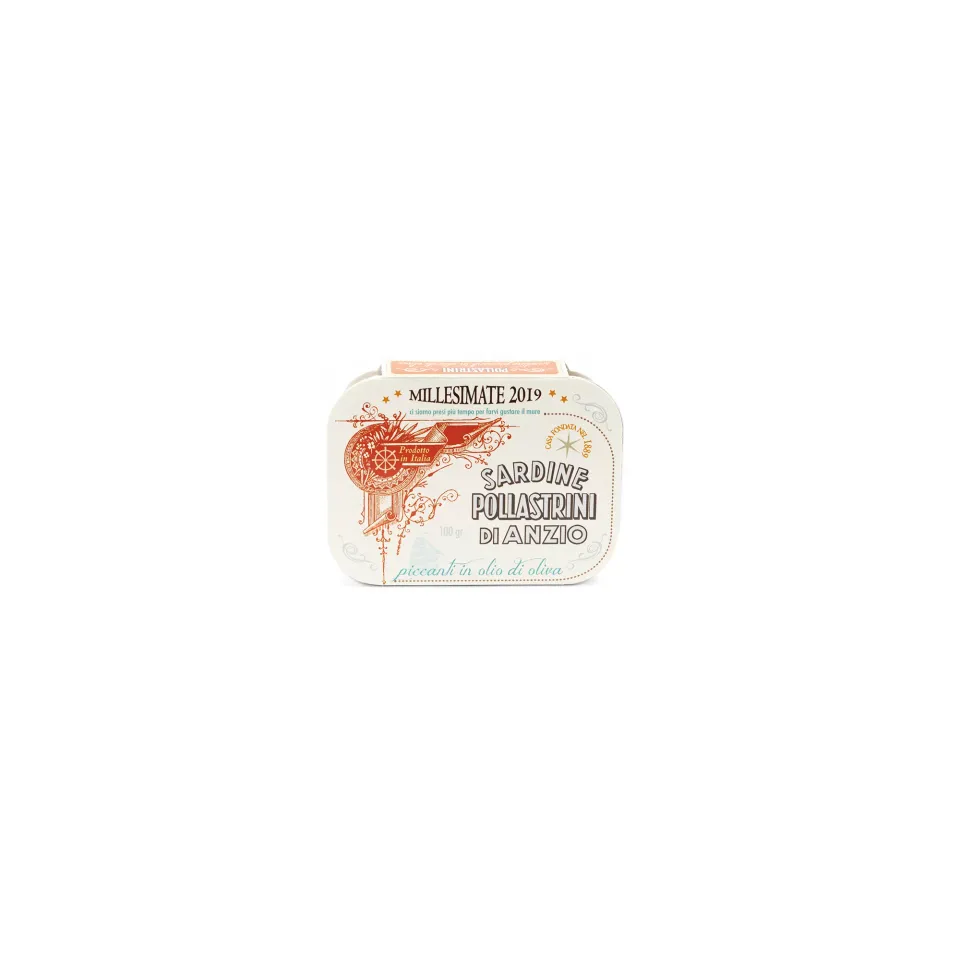 Pollastrini Millesimate 2019 sardine piccanti