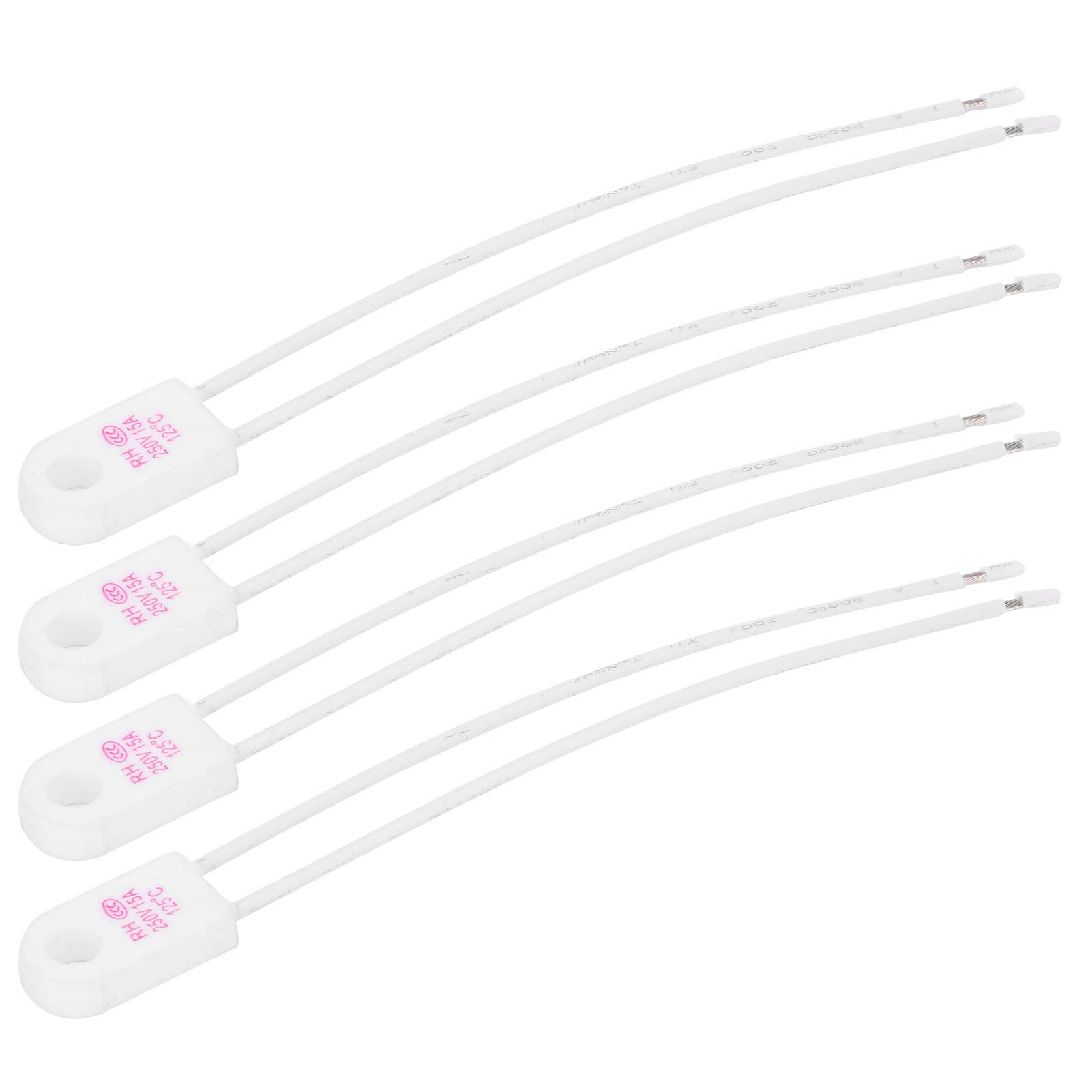 Saluaqui fusibili termici ceramici 4 pezzi 250V 15A