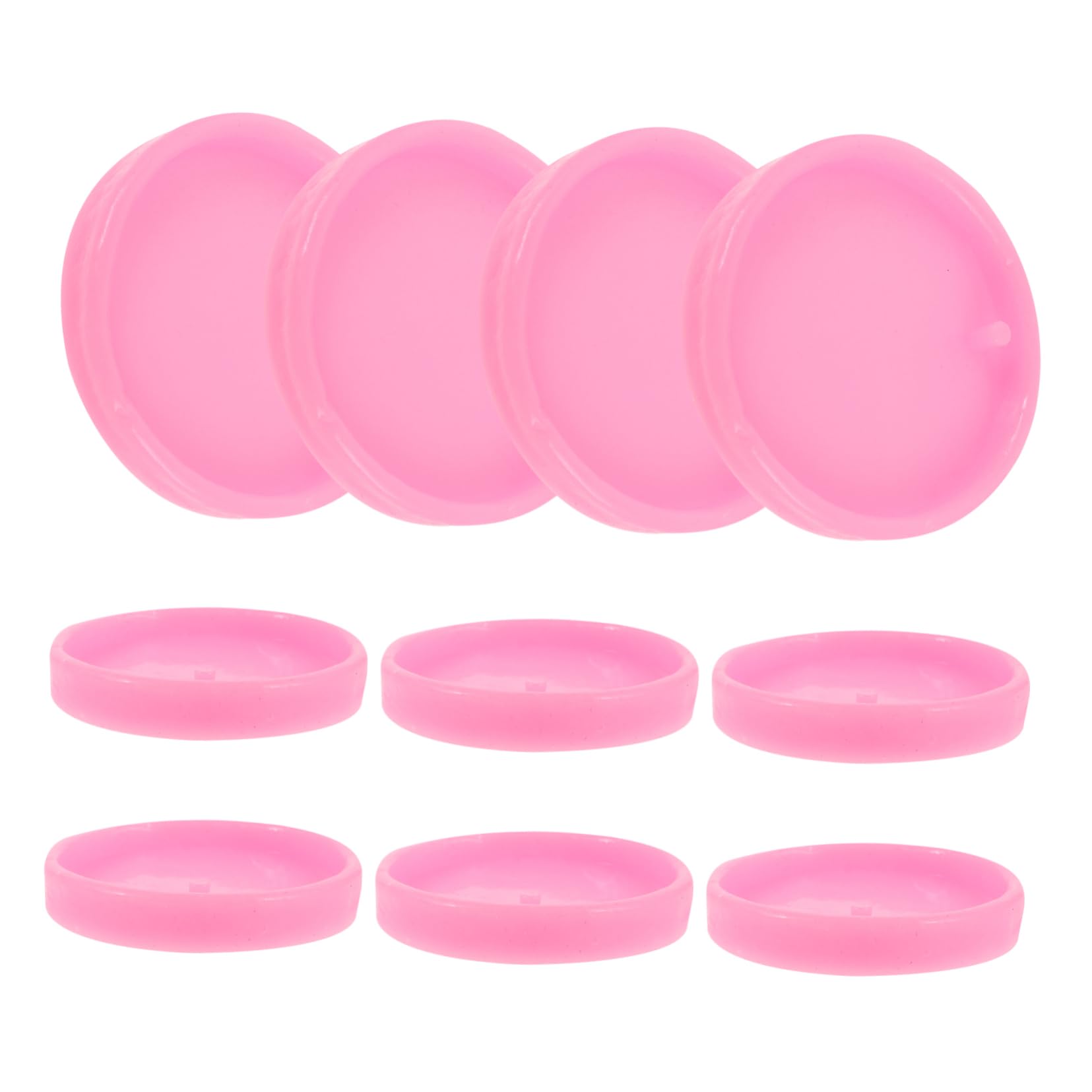 DOITOOL Stampi Silicone Portachiavi Resina 10 Pezzi Rosa Flessibili
