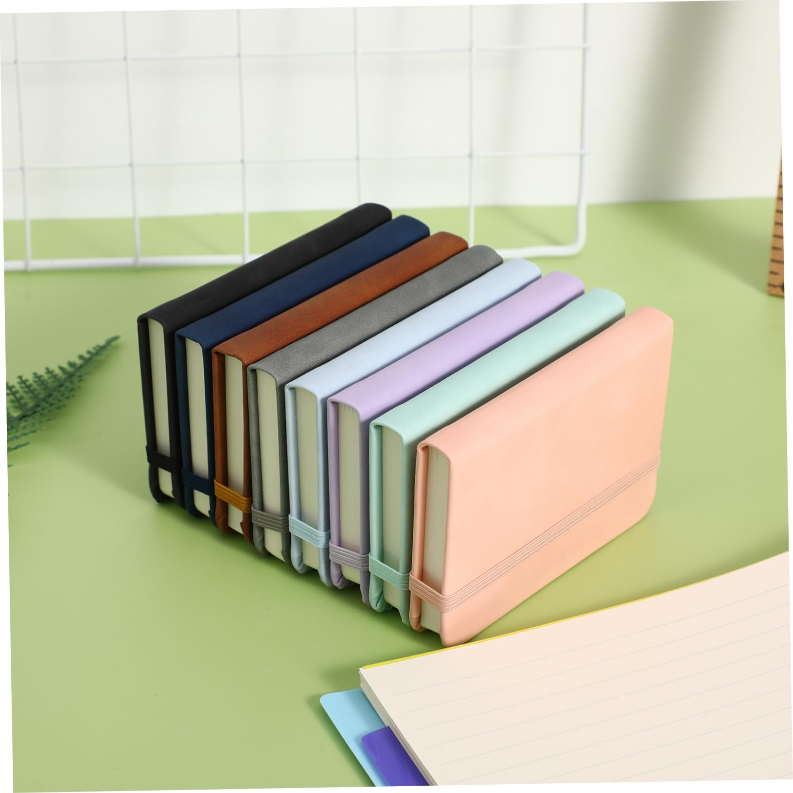 DOITOOL Taccuini A7 Minimalisti 100 Pagine Set 8 Pezzi